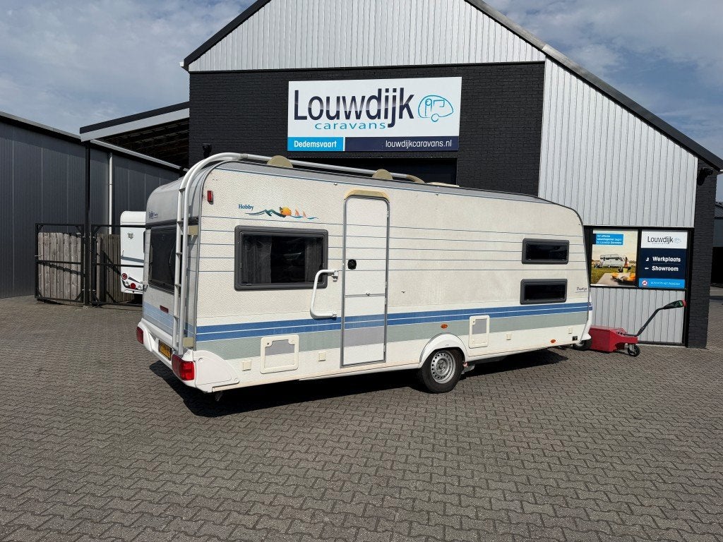 HOBBY Prestige 540 UK ’02 (6 Pers., Mover), Caravans en Kamperen, Rondzit, Hobby, Overige typen, 7 tot 8 meter