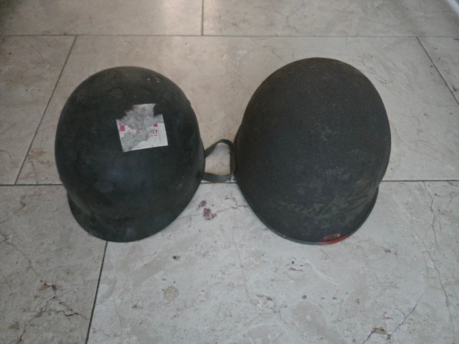 Legerhelm (binnenhelm/buitenhelm), Ophalen of Verzenden, Landmacht, Overige gebieden, Helm of Baret
