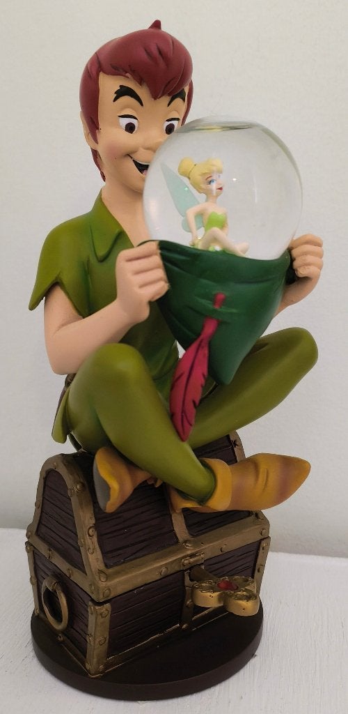 Disney Peter pan snowglobe, Verzamelen, Disney, Ophalen of Verzenden, Overige figuren, Zo goed als nieuw, Beeldje of Figuurtje