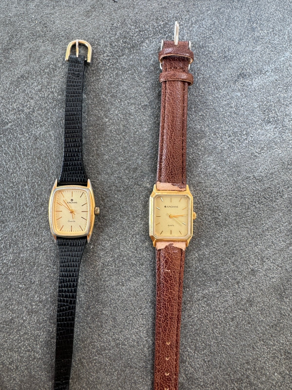 Twee mooie vintage Junghans horloges, Ophalen of Verzenden, Staal, Overige merken, 1960 of later