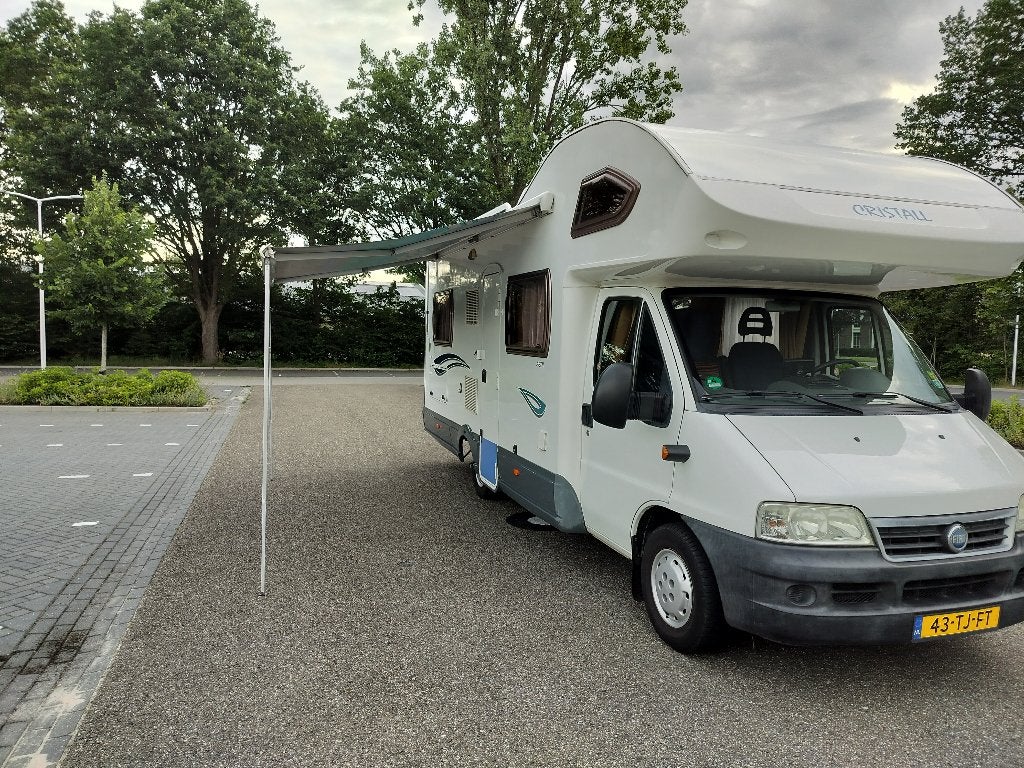 Alkoof Fiat Ducato zeer ruime 6 pers. gezinscamper, i.z.g.st, Overige merken, Standaard zit, Alkoof, Ringverwarming