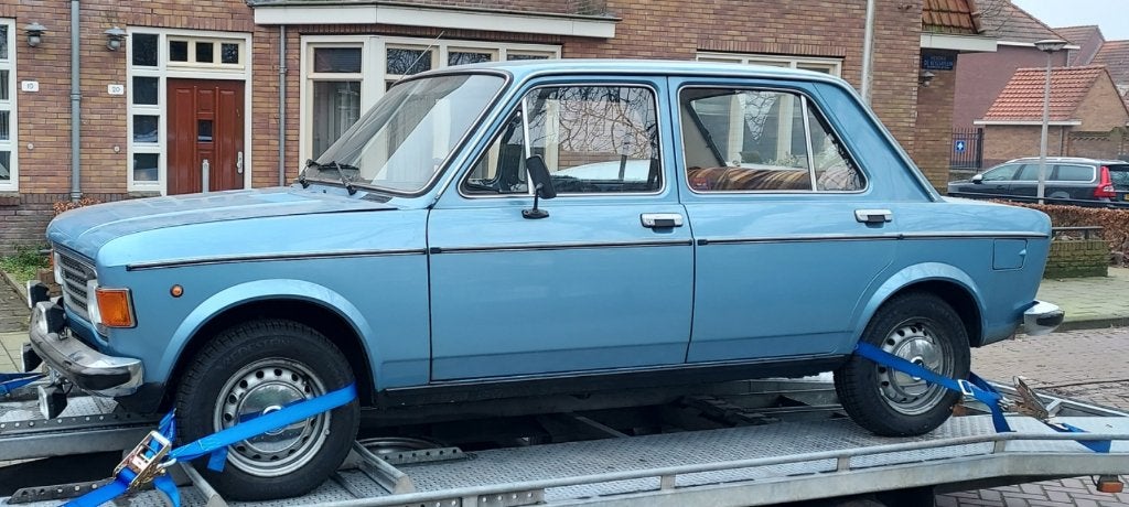 Fiat 128 1.1 Special 1976 Blauw, Auto's, Fiat, Voorwielaandrijving, 4 cilinders, Origineel Nederlands, Handgeschakeld