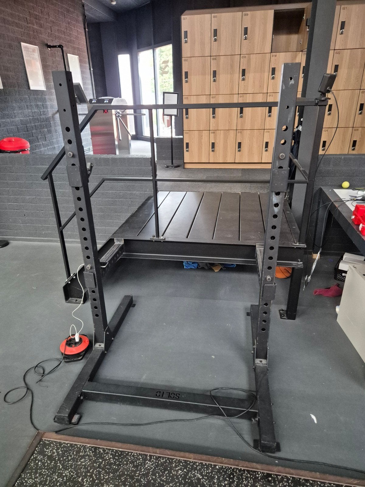 3 Half Racks voor Squat en Bench Press, Ophalen
