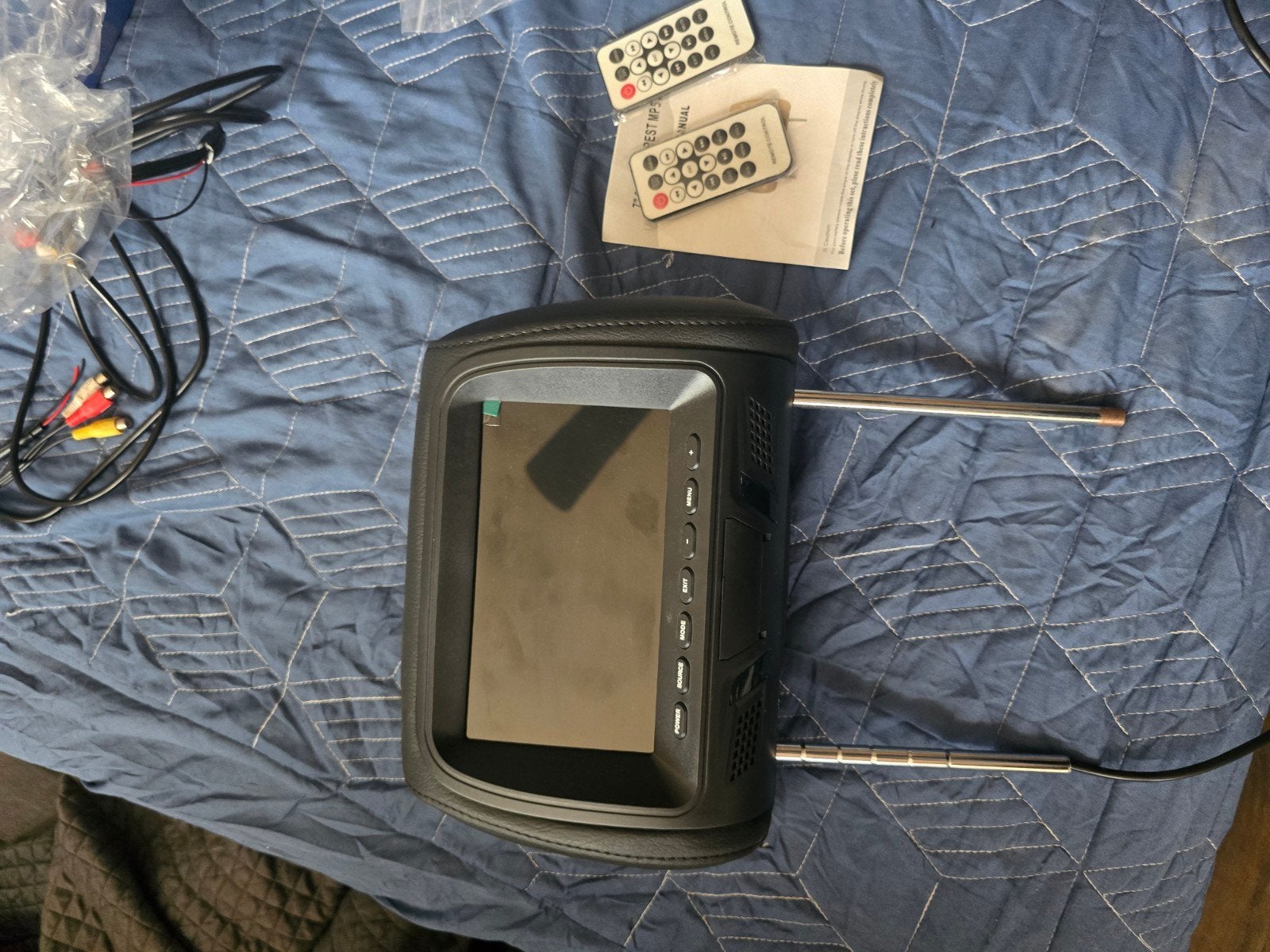 2x Hoofdsteun TFT Monitor met Kussen - Nieuw in Doos, Ophalen of Verzenden, Zo goed als nieuw