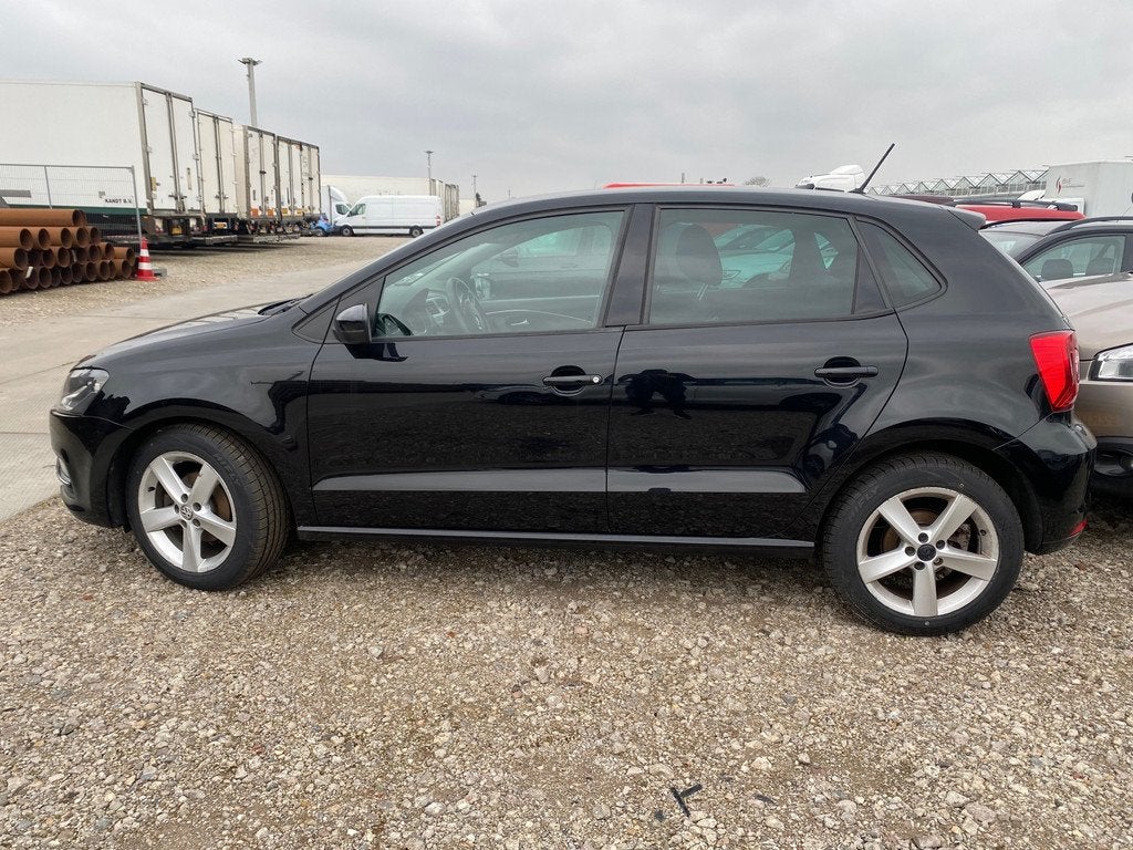 Volkswagen Polo 2014 * 1.4 TDI Highline * AUTOMAAT * EURO 6, Gebruikt, Euro 6, 580 kg, Zwart