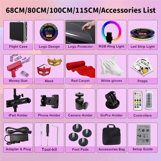 360 graden camera – 360 graden photobooth, Corvance B.V., Verzenden, Nieuw, Corvancebol@gmail.com