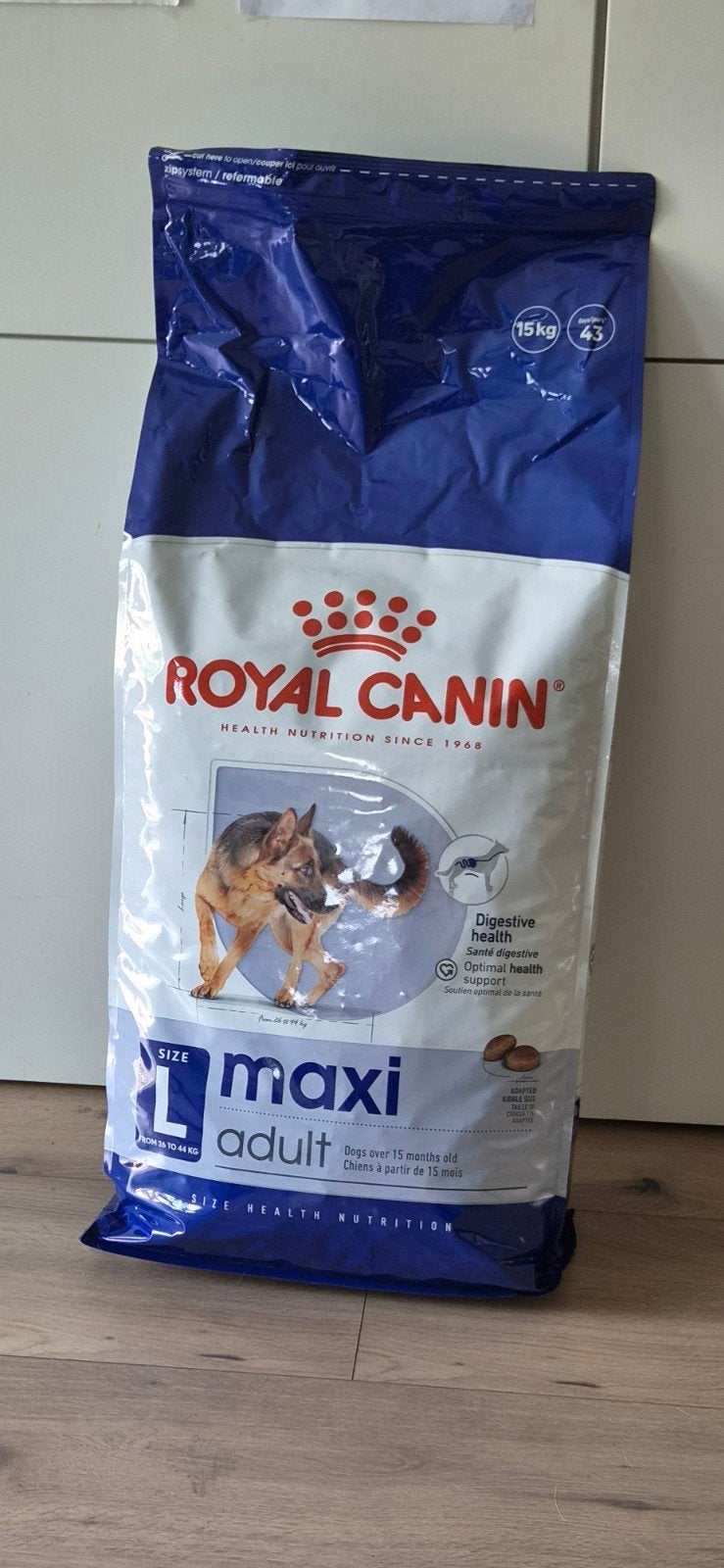 Royal Canin maxi adult L - 15kg, Dieren en Toebehoren, Ophalen of Verzenden, Hond