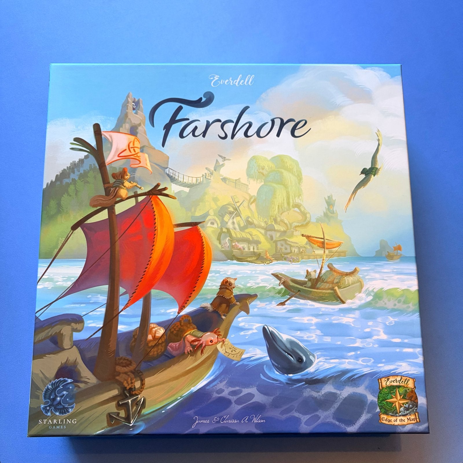Everdell Farshore Uitbreiding Bordspel - Zo goed als nieuw, Een of twee spelers, Ophalen of Verzenden, Zo goed als nieuw