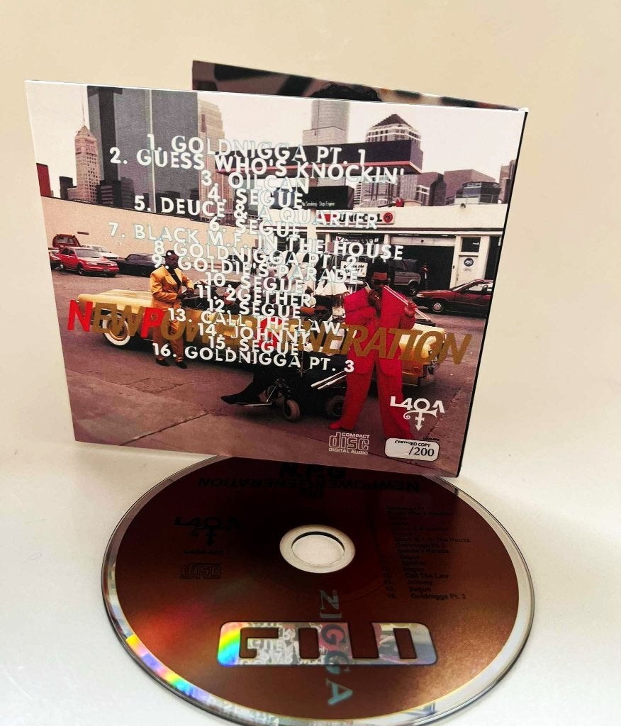 Prince - Gold Nigga (Limited Numbered Digi Pak CD) Sealed, Speciale editie, Nieuw in verpakking, Album, Verzenden