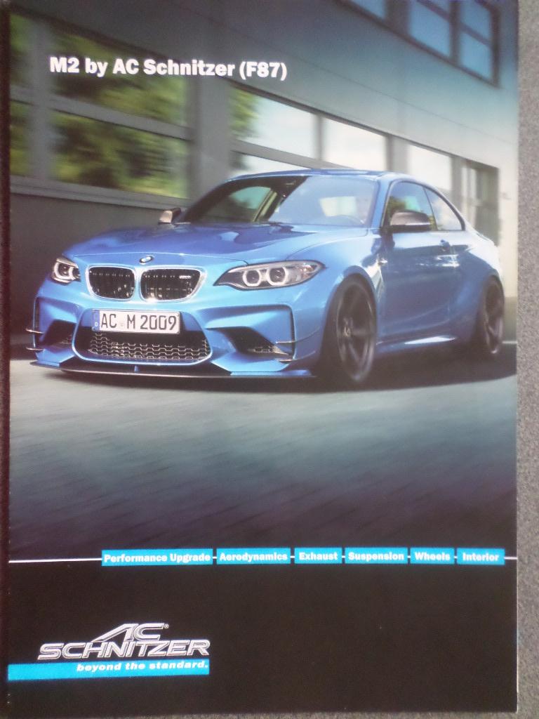 BMW M2 by AC Schnitzer, Boeken, Auto's | Folders en Tijdschriften, Zo goed als nieuw, BMW, Ophalen of Verzenden