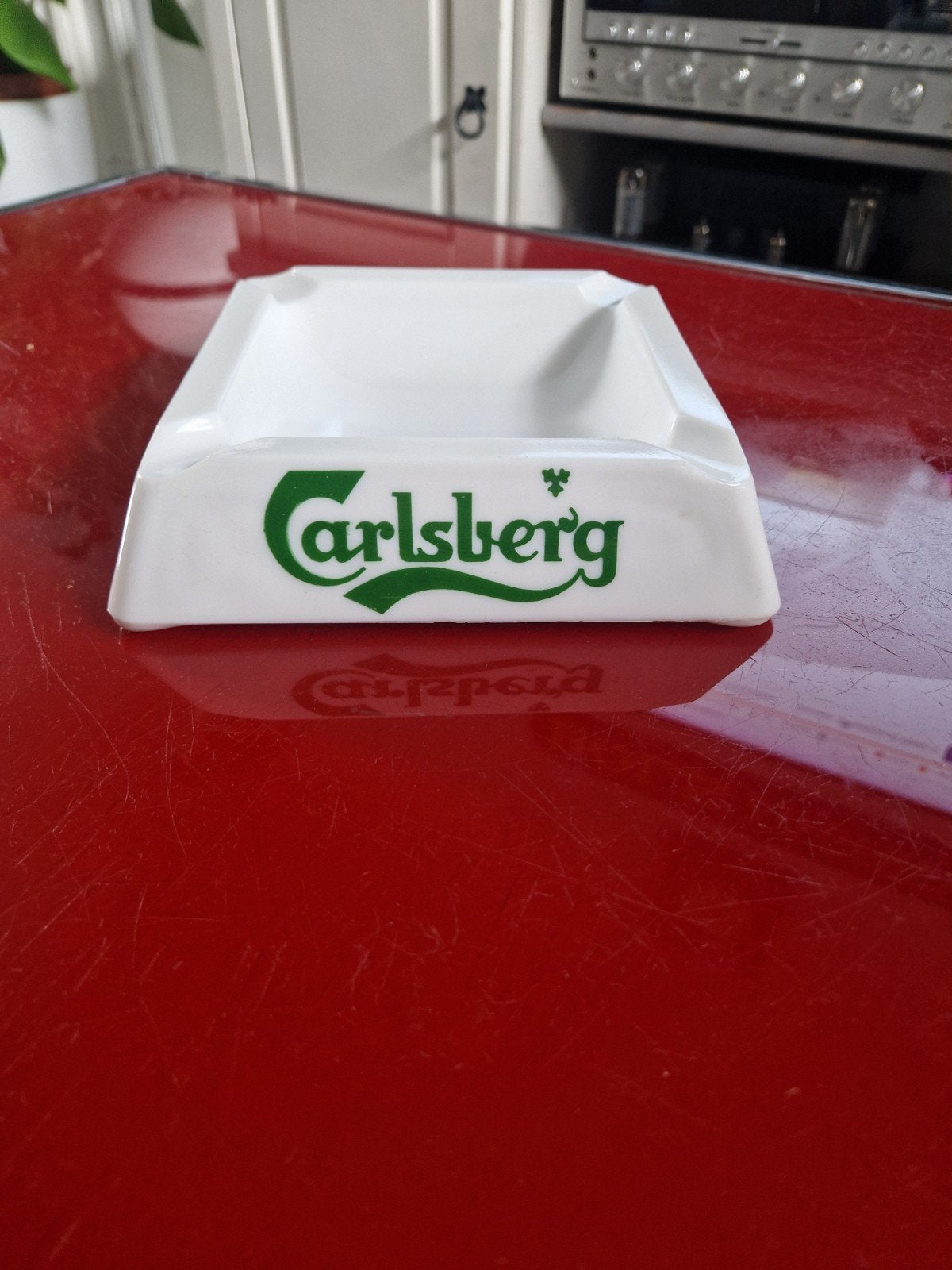Carlsberg Asbak  Vintage, Verzamelen, Ophalen of Verzenden, Gebruikt, Overige typen, Overige merken