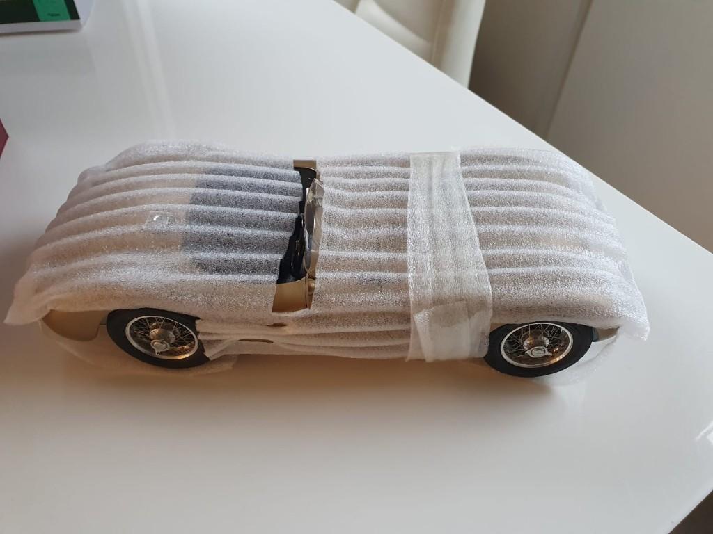 1:18 CMC Jaguar C-Type Goud Techno Classica 2020 #68/300, Hobby en Vrije tijd, Modelauto's | 1:18, BBR, Auto, Autoart, MR Ferrari