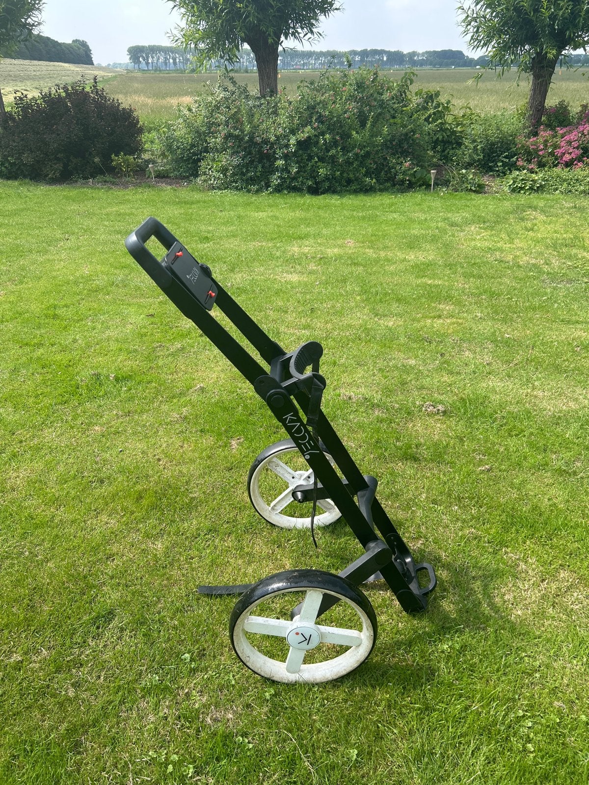 Kaddey  golftrolley - Ziet er nog prima uit, werkt perfect, Overige merken, Gebruikt, ., Ophalen of Verzenden