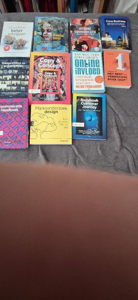 Compleet HBO Communicatie boekenpakket, Ophalen, Nieuw, Diverse auteurs, HBO