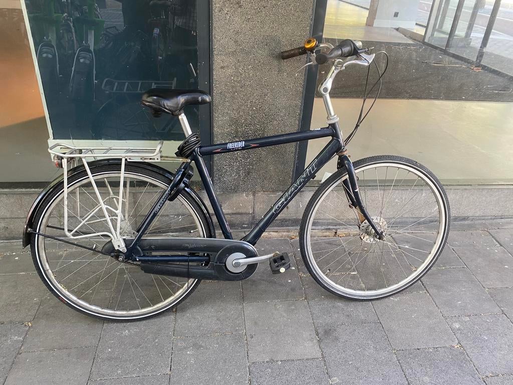 Giant herenfiets, Ophalen, Gebruikt, Giant, Schijfrem