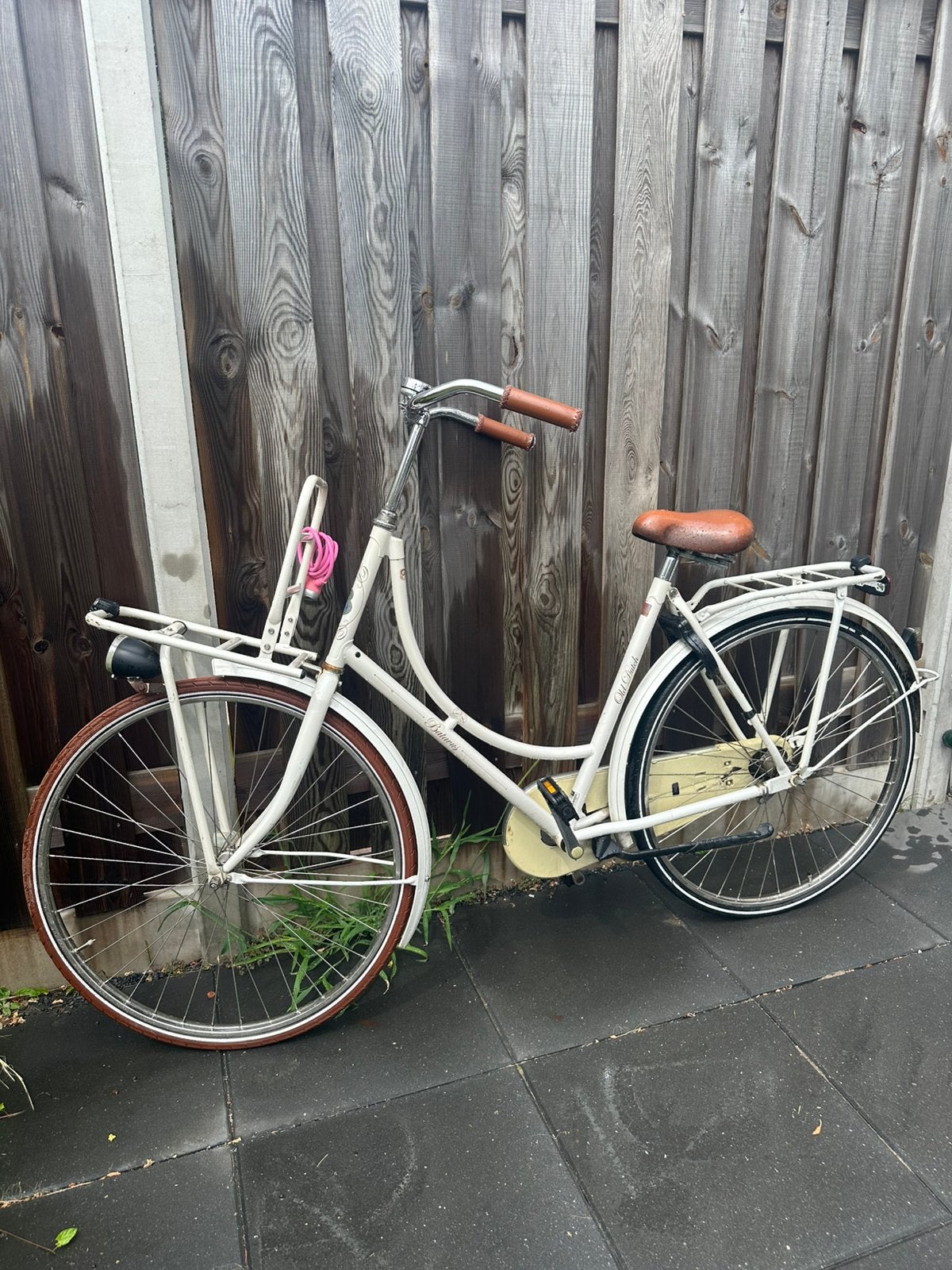 Dames fiets, Ophalen, Gebruikt, Terugtraprem