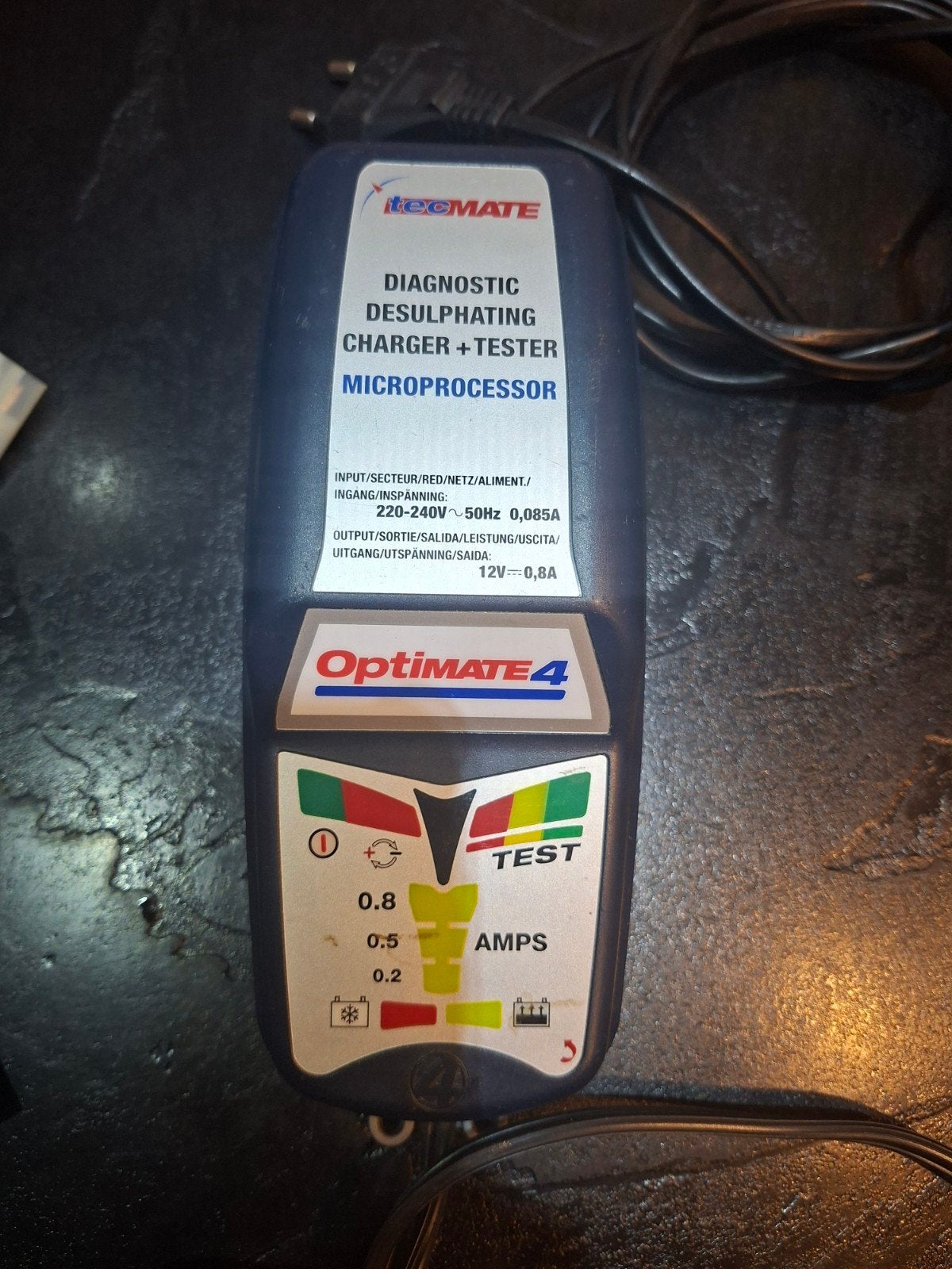 TecMate Optimate 4, Gebruikt, Universele onderdelen