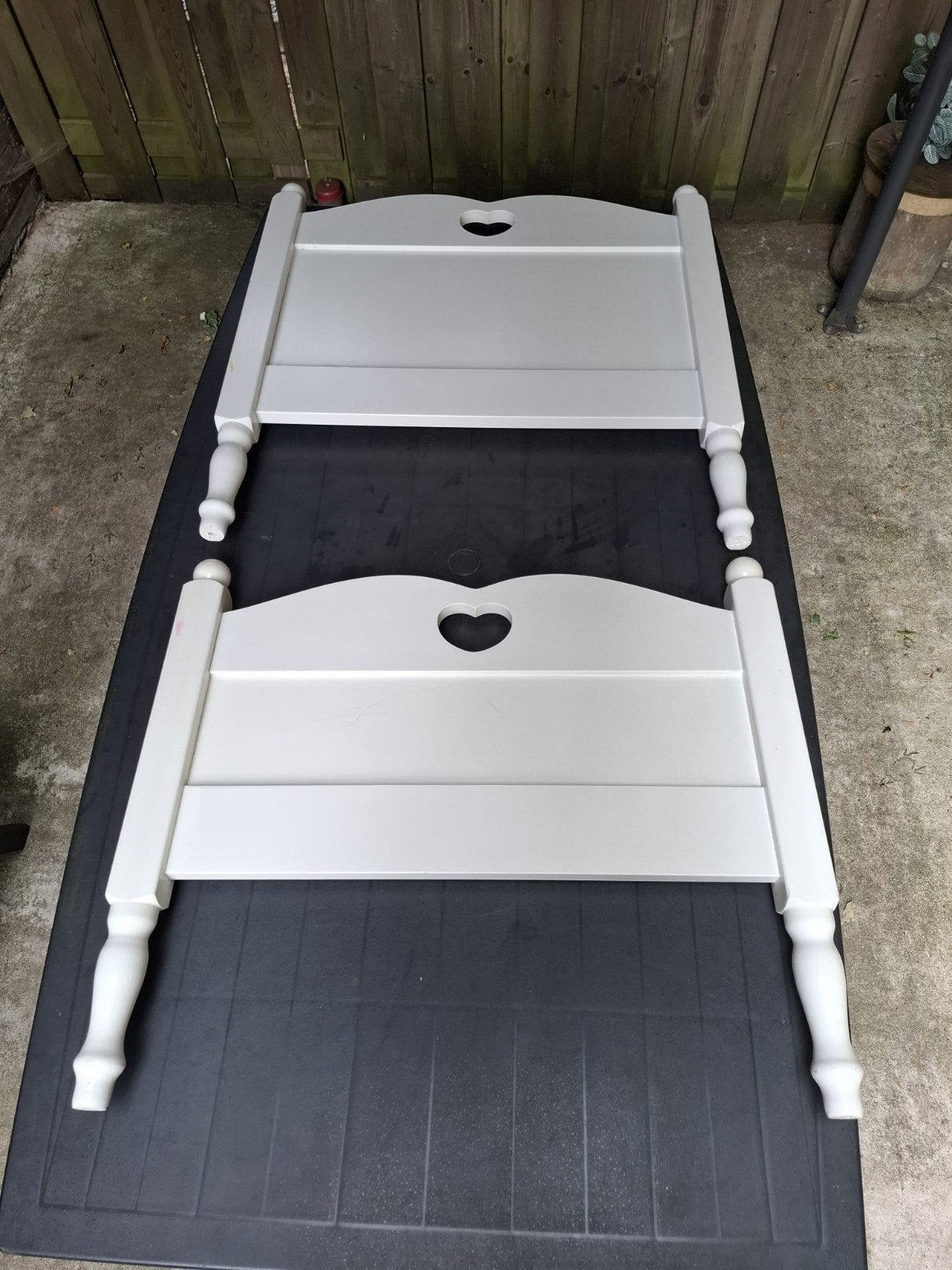 Juniorbed, peuterbed Emma,2x uitvalbeveiliging, lattenbodem, Kinderen en Baby's, Kinderkamer | Bedden, Gebruikt, 140 tot 160 cm