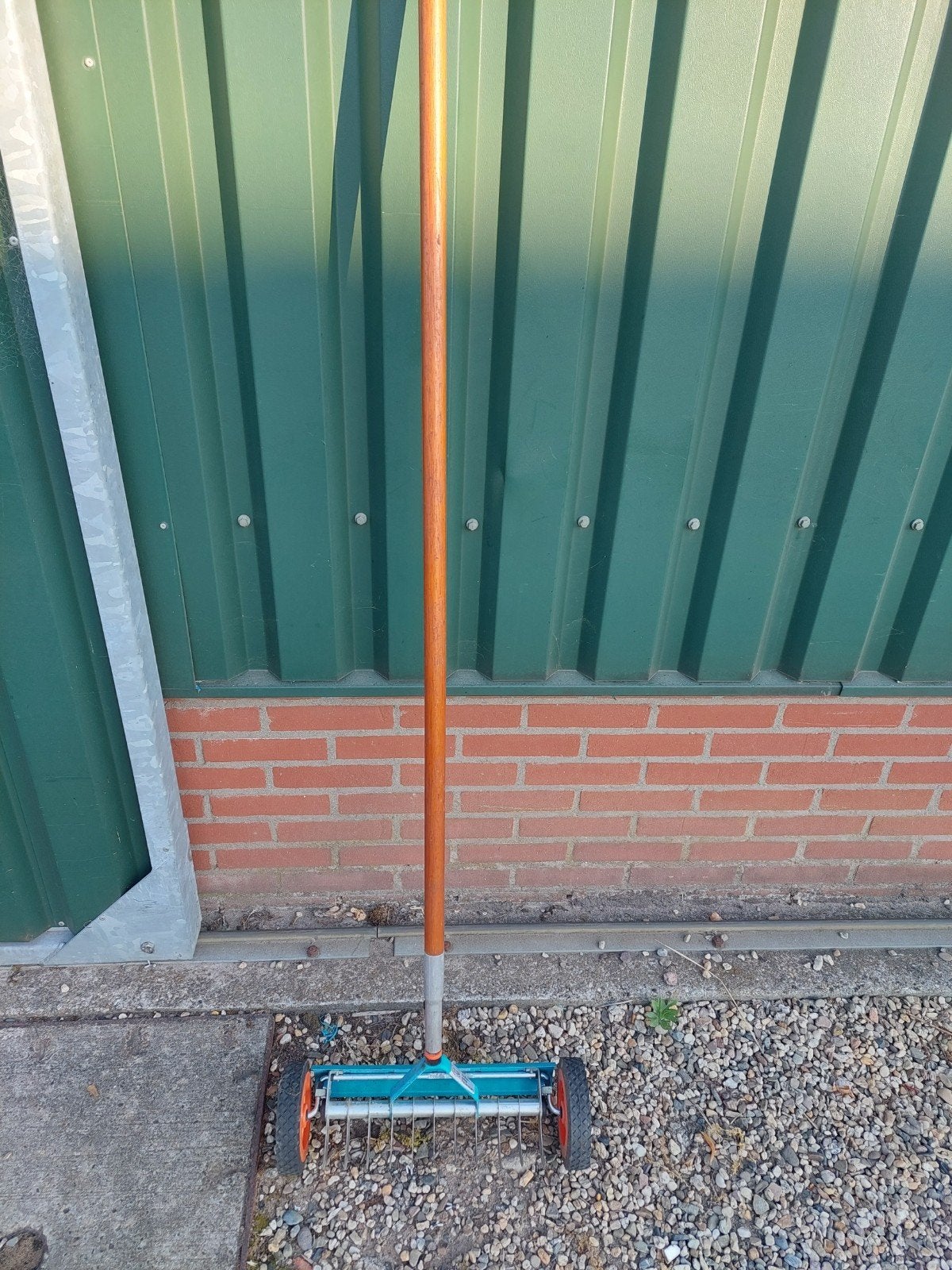 Gardena rollende vertikuteerhark, Tuin en Terras, Hand-tuingereedschap, Ophalen, Gebruikt, Gardena, X