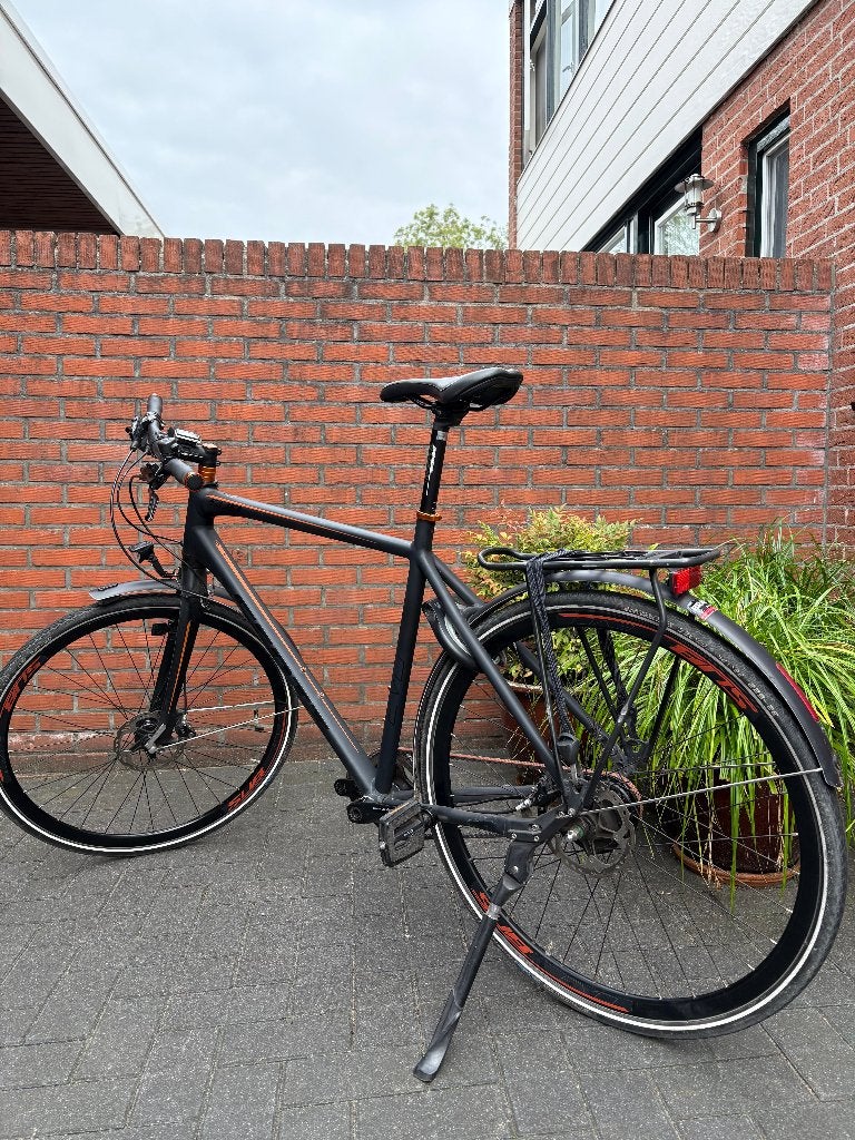 herenfiets Scott Sub Evo 10, Fietsen en Brommers, Gebruikt, Versnellingen, 57 tot 61 cm, Schijfrem