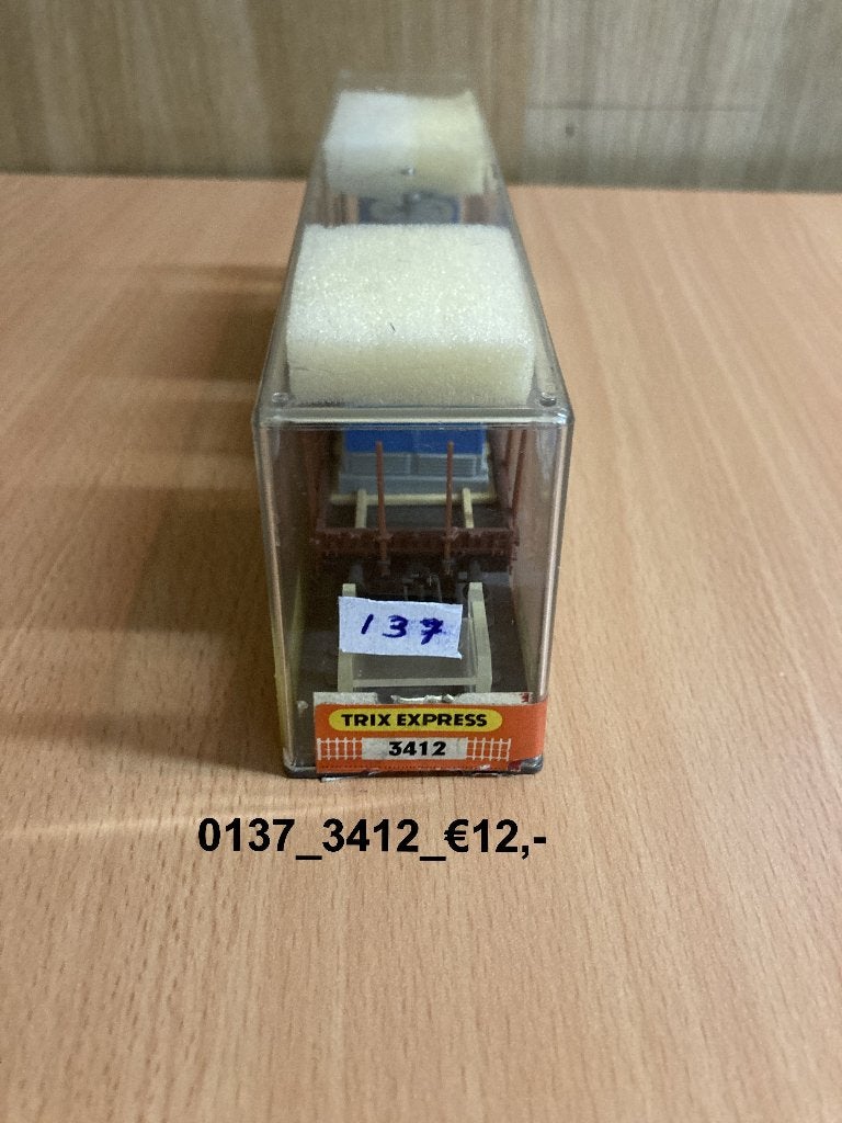 Te koop aangeboden Trix 3412, Gebruikt, Gelijkstroom, Trix, Wagon