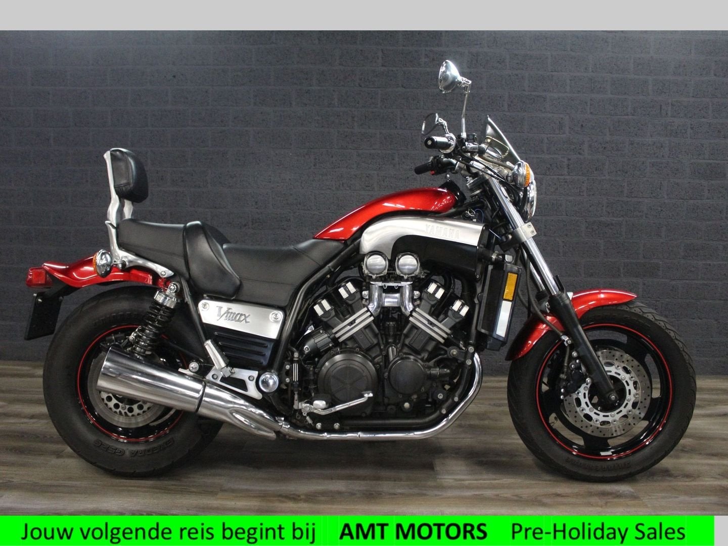 YAMAHA VMAX 1200 V MAX (bj 2003) 19581 km Red Blackmax V-max, Motorrijbewijs A, Bedrijf, Onbekend, YAMAHA