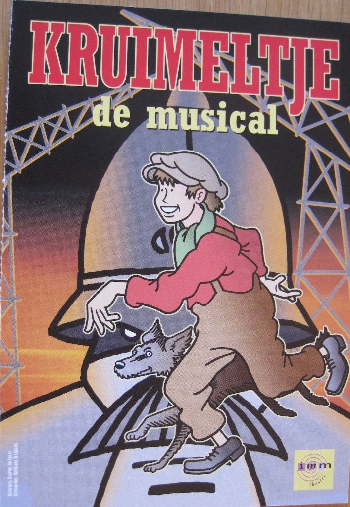 Kruimeltje de musical - nieuwe ansichtkaart, Verzenden, 1980 tot heden, Ongelopen, Overige thema's