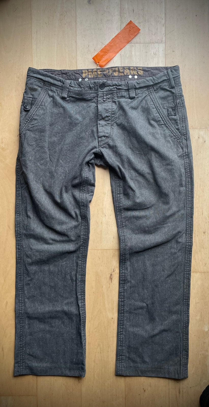 PME Legend Benson Pant Tweed (spijker) jeans grijs W38 / L30, Ophalen of Verzenden, Grijs, W36 - W38 (confectie 52/54)