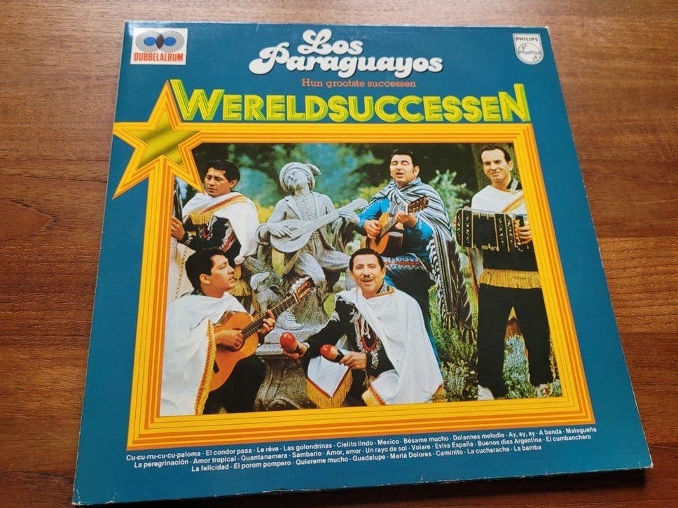 Los Paraguayos - Wereldsuccessen (Dubbelalbum), Ophalen of Verzenden, Gebruikt, 12 inch, Latijns-Amerikaans