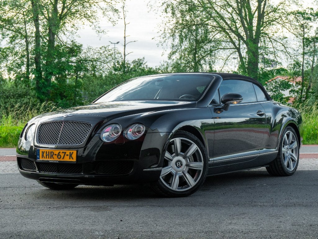 Bentley Continental GT, 6.0 W12, Auto's, Automaat, Zwart, 12 cilinders, Zwart