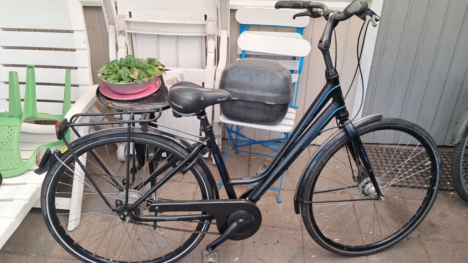 Giant dames fiets, Ophalen, Gebruikt, Versnellingen