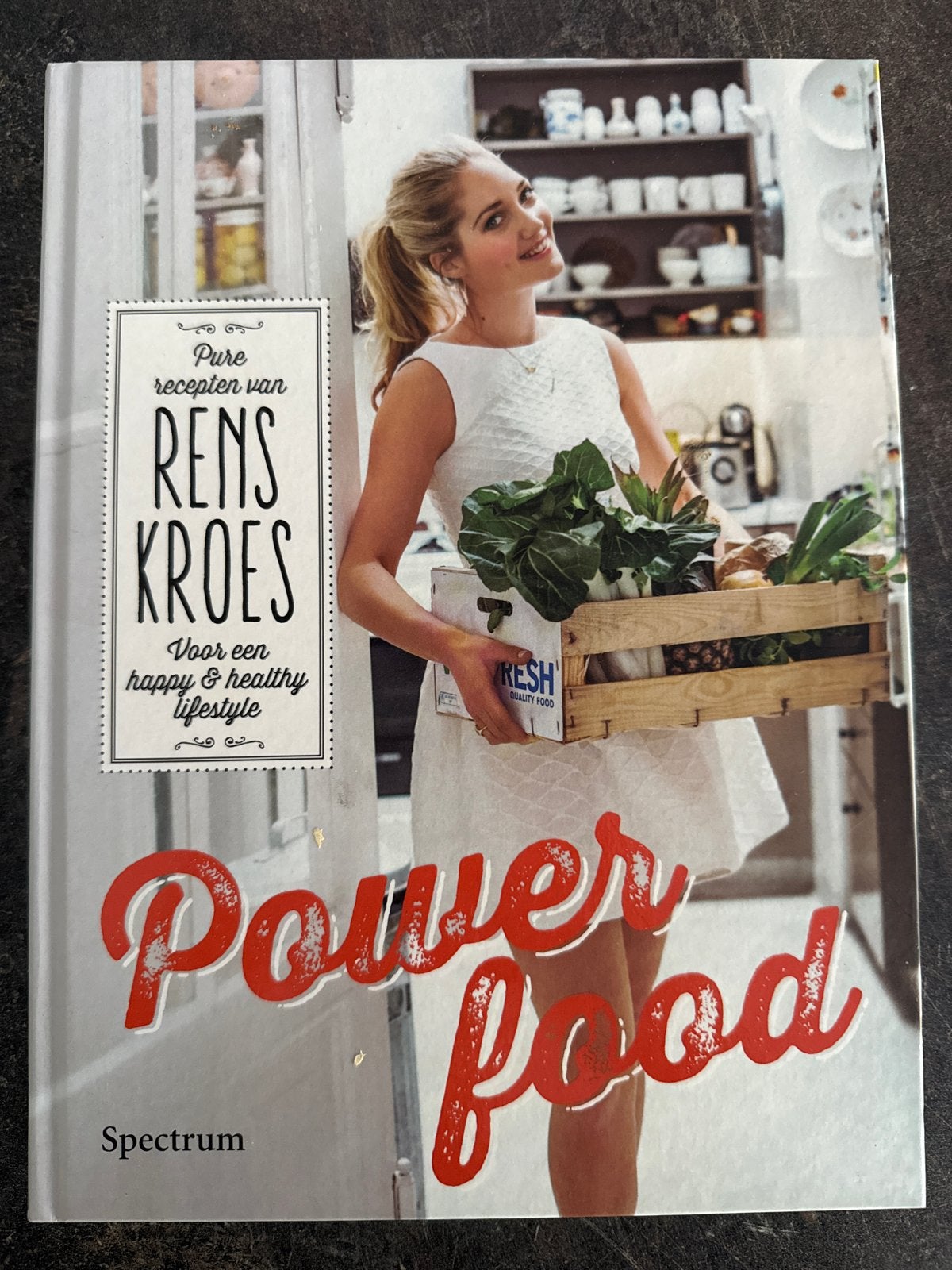 Power Food - RENS KROES - Gezond koken kookboek, Boeken, Kookboeken, Voorgerechten en Soepen, Ophalen of Verzenden, Zo goed als nieuw