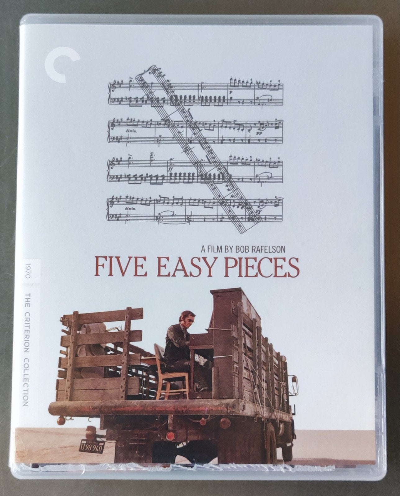 Five Easy Pieces - Rafelson Criterion - blu-ray (Regio A), Ophalen of Verzenden, Zo goed als nieuw, Blu-ray