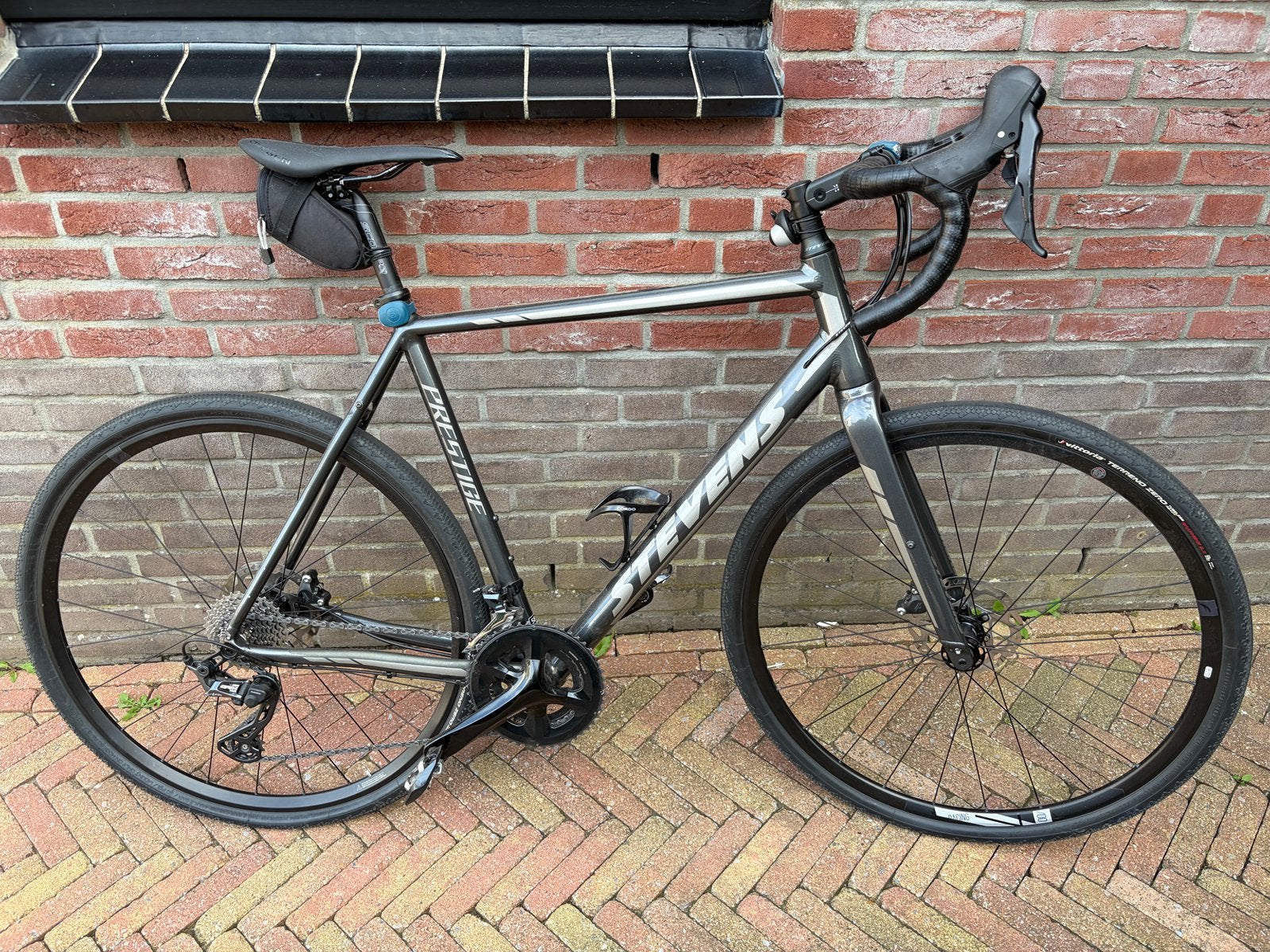 Stevens Prestige Cyclocrossfiets 58cm - amper mee gefietst, Aluminium, Zo goed als nieuw, 57 tot 61 cm, Meer dan 20 versnellingen