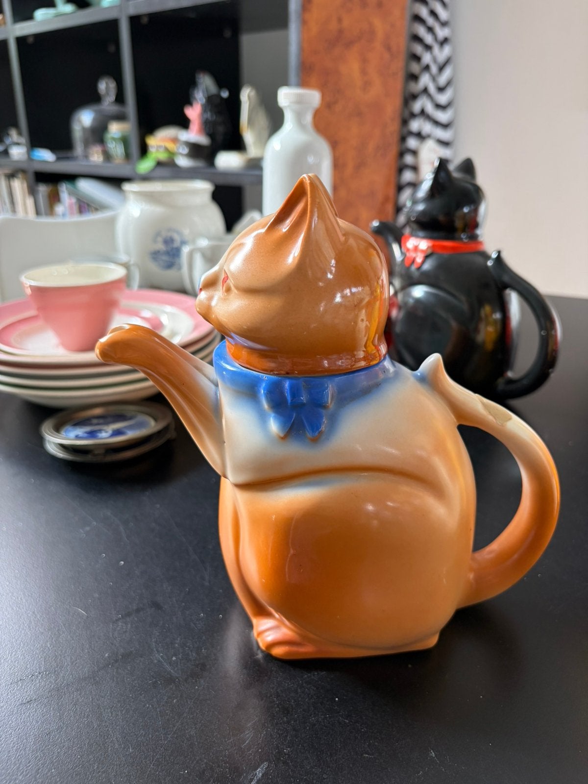Poes theepot mosa petrus regout, Ophalen of Verzenden