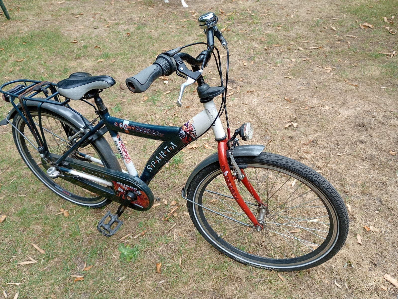 Kinderfiets 24 inch Sparta, Ophalen, Terugtraprem, Sparta, Handrem