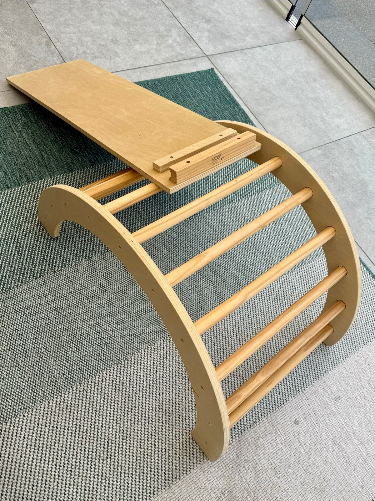 Klimrek Montessori Aldi met klimplank, Kinderen en Baby's, Speelgoed | Buiten | Speeltoestellen, Ophalen, Zo goed als nieuw, Klimwand