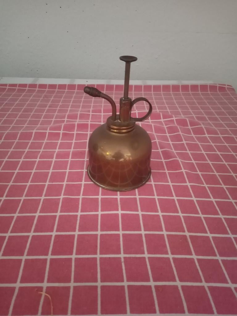 Koperen olie spuit, Antiek en Kunst, Ophalen