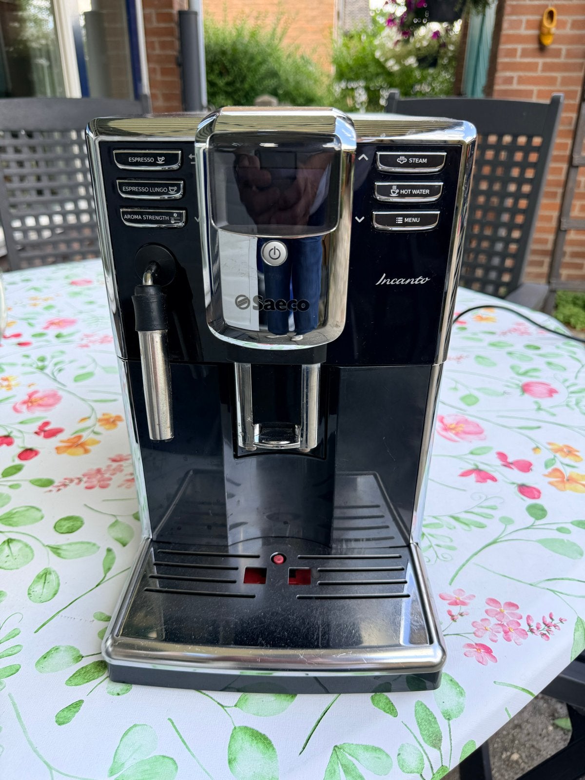 Saeco Incanto HD8911 Koffiemachine - Zwart, Witgoed en Apparatuur, Koffiezetapparaten, Ophalen, Afneembaar waterreservoir, Gebruikt