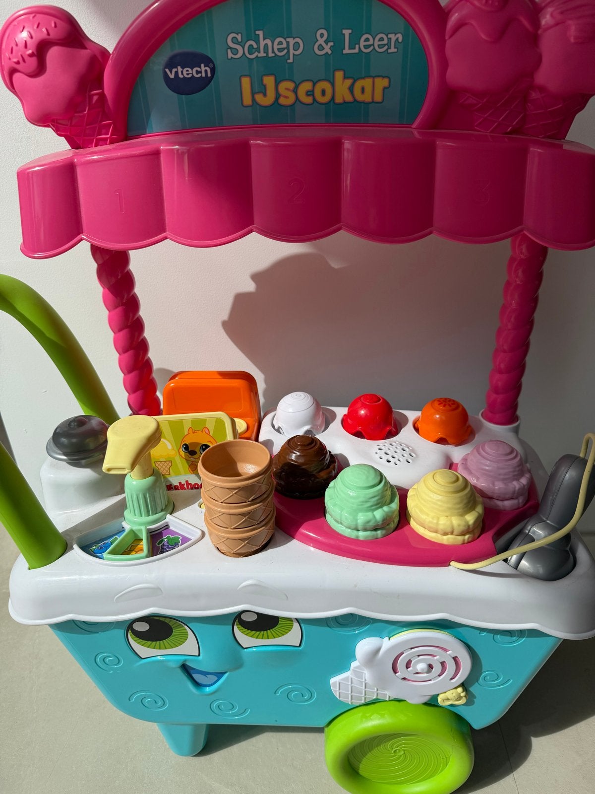 VTech Schep & Leer IJscokar - Interactief Speelgoed, Ophalen, Zo goed als nieuw, Overige typen, Met licht