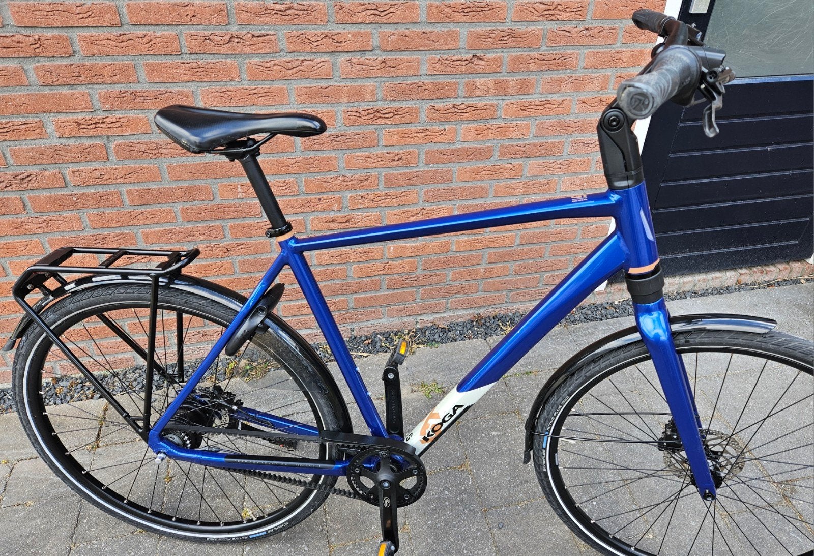 Koga F3 2.0 herenfiets 57 cm, Ophalen, Vering, Zo goed als nieuw, 57 tot 61 cm