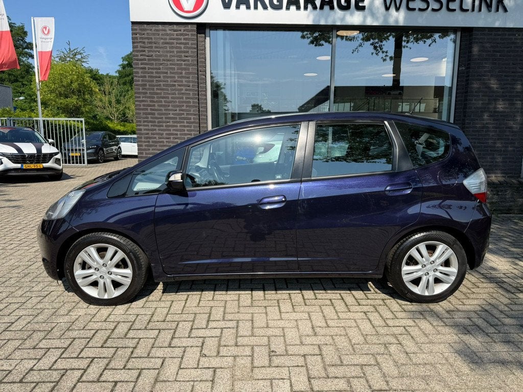 Honda Jazz 1.4 Exclusive | Lmv | Pano dak | Clima |, Auto's, Honda, Euro 5, Gebruikt, Zwart, 1055 kg