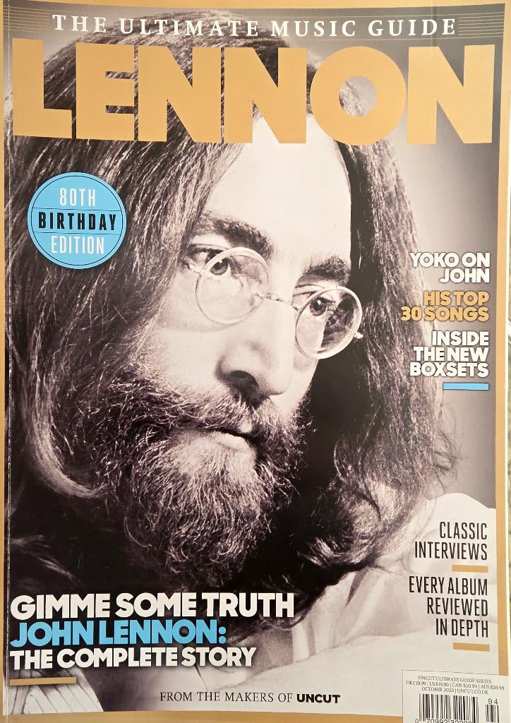 UNCUT 2020 John Lennon Ultimate Music Guide, Boeken, Tijdschriften en Kranten, Ophalen of Verzenden, Zo goed als nieuw, Muziek, Film of Tv