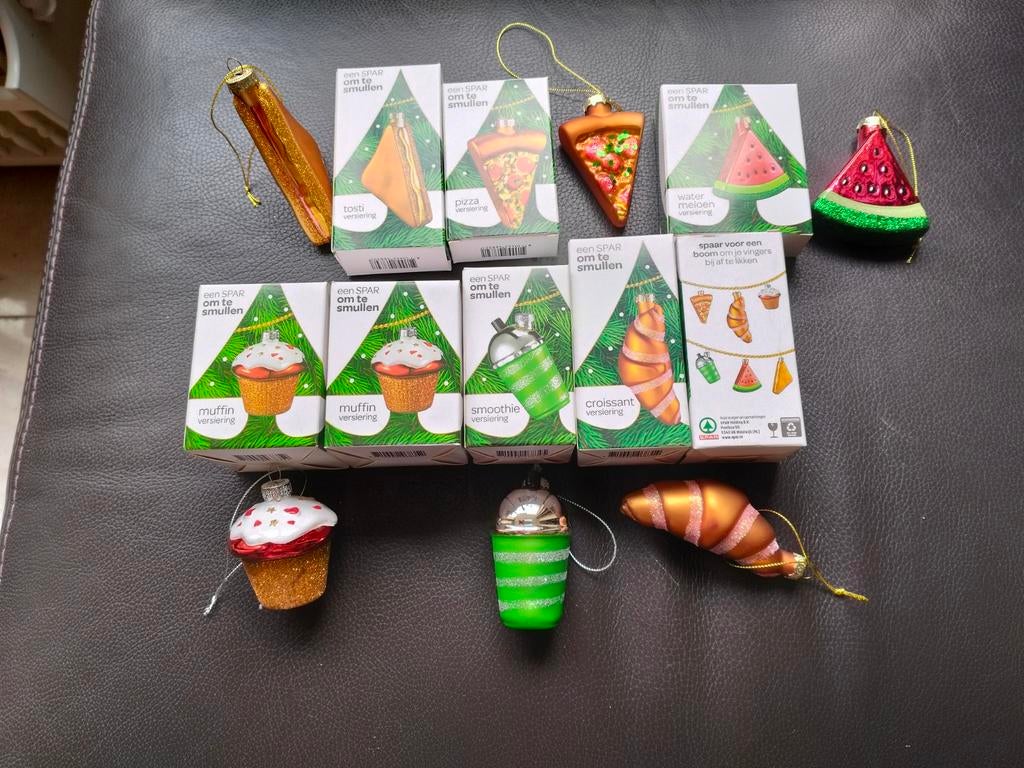 Leuke grappige Kerst versiering, Kerst hangers, Kerstboom., Diversen, Kerst, Nieuw, Ophalen of Verzenden