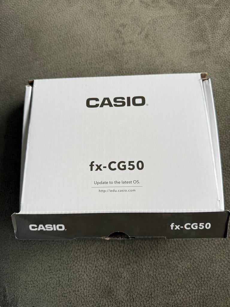 Casio rekenmachine fx CG50, Ophalen of Verzenden, Zo goed als nieuw