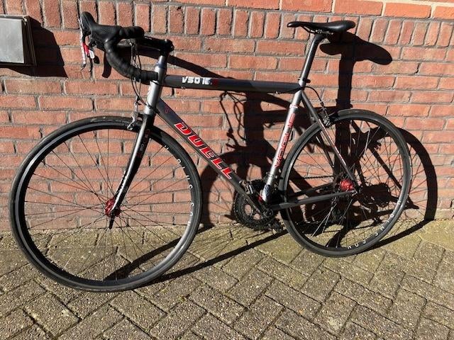 Duell racefiets, 28 inch, Gebruikt, Velgrem, Meer dan 20 versnellingen