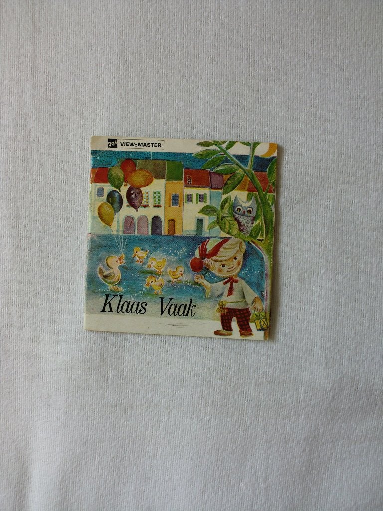 GAF View-Master boekje Klaas Vaak (Peppinello), Verzamelen, Ophalen of Verzenden, Gebruikt