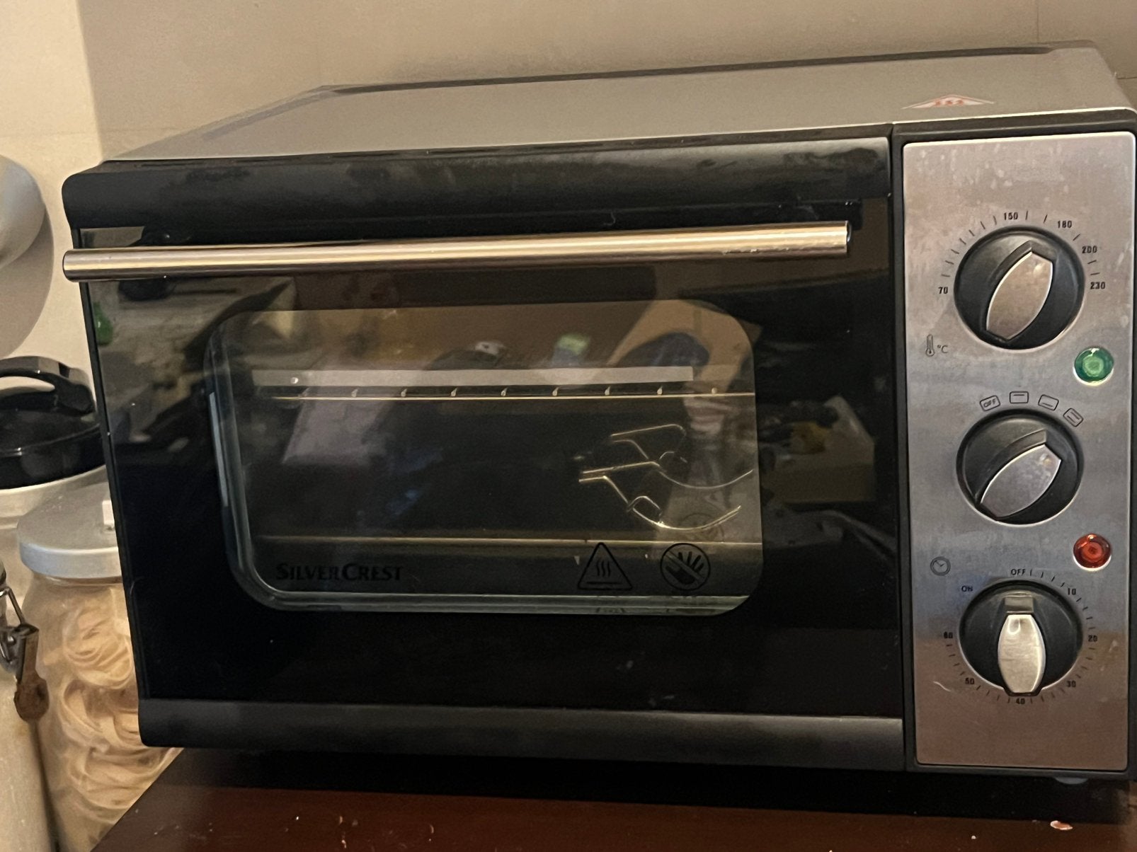 Silvercrest mini oven, Witgoed en Apparatuur, Ovens, Ophalen, Zo goed als nieuw, Minder dan 45 cm