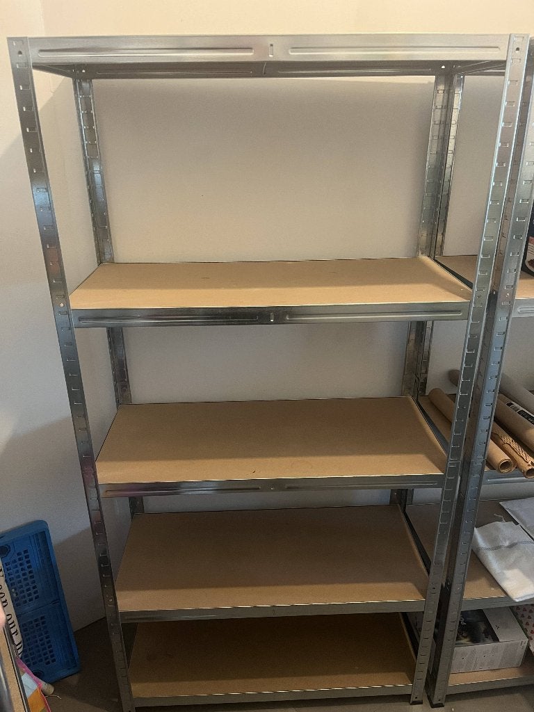 Stellingkast, Ophalen, Zo goed als nieuw