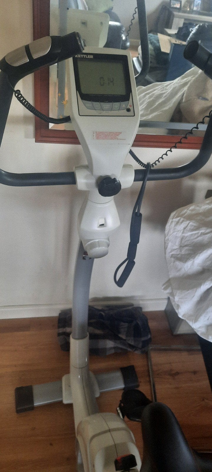 Kettler Hometrainer - Cardio Fitness, Gebruikt, Ophalen of Verzenden, Metaal, Benen